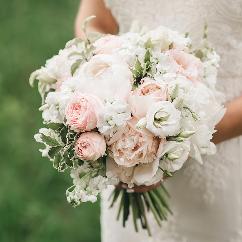 15-Pink-Rose-Wedding-Bridal-Bouquet-
