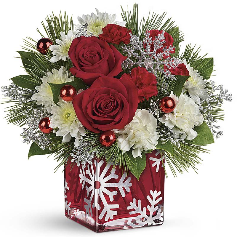 Silver-Christmas-Bouquet